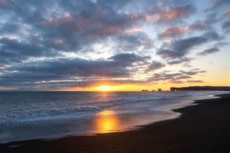 Iceland Winter, Iceland Black Beach, Vik Village, Sunset in Iceland ...