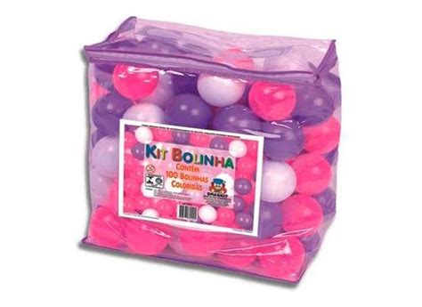 Kit Bolinhas Para Piscina Bolinhas Pacote 100 Bolinhas O Melhor