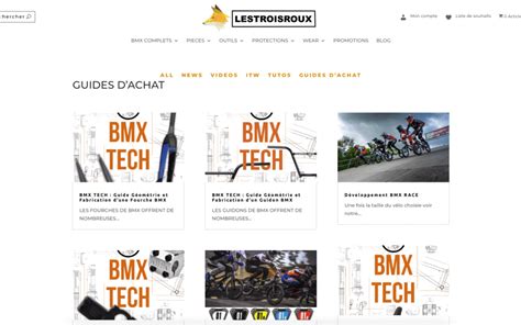 Guide Dachat Bmx Et Pieces LES TROIS ROUX Comment Choisir Ses Pieces