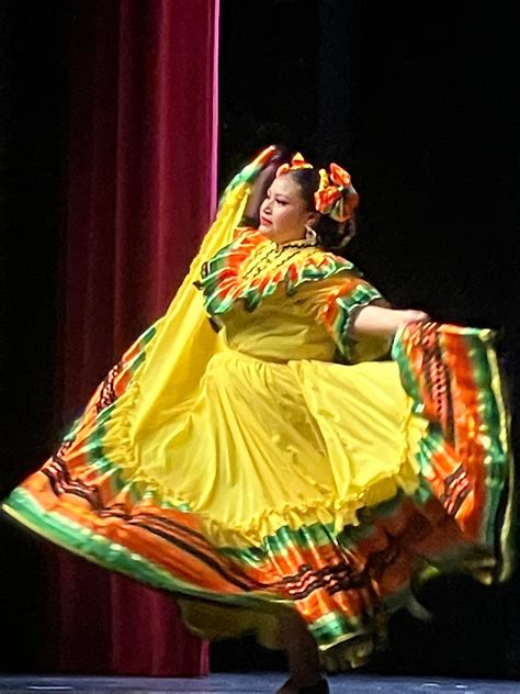 Mexican folklore dance group performs to celebrate Hispanic Heritage Month