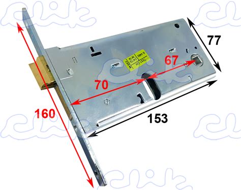 CISA 44461 70 0 SERRATURA INFILARE E 70 FR 20 CILINDRO OVALE