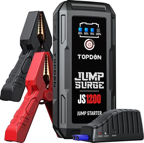 Topdon Js Js Js Car Jump Starter Booster Jumper Box Power