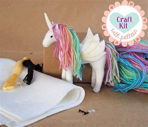 Unicorn Sewing Kit Make Your Own Stuffed Unicorn DIY Kit