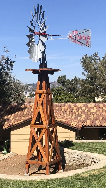 Custom Wood Windmill Towers Rock Ridge Windmills