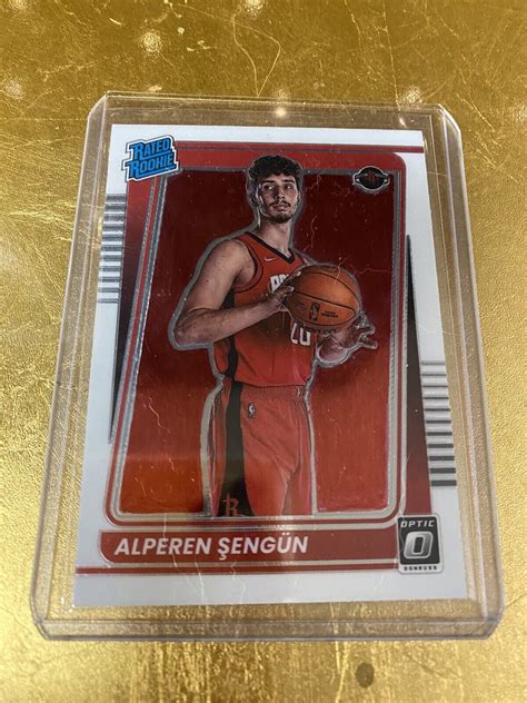 Alperen Sengun Donruss Optic Rated Rookie Red Custom Art Card Ebay