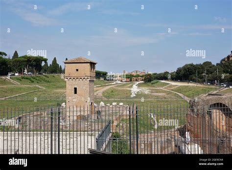 Rome Italy Sep An Ancient Roman Chariot Racing Stadium