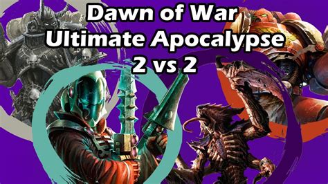 Dawn Of War Ultimate Apocalypse Vs Tyranids Space Marines Vs