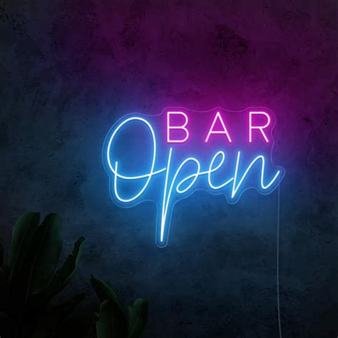 Top 3 chic bar neon signs to pull out festive vibes