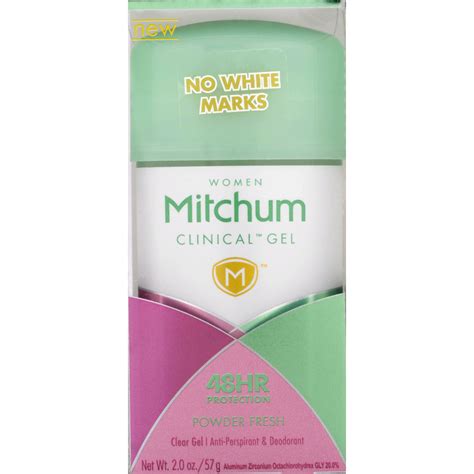 Mitchum Women Clinical Gel Anti Perspirant And Deodorant Powder Fresh 2