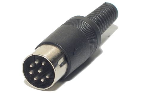 DIN CONNECTOR MALE 8 PIN 270 PARTCO