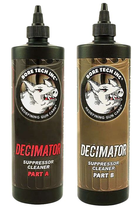 Bore Tech BTCQ30816AB Decimator Suppressor Cleaner A & B 16oz | Larry's ...