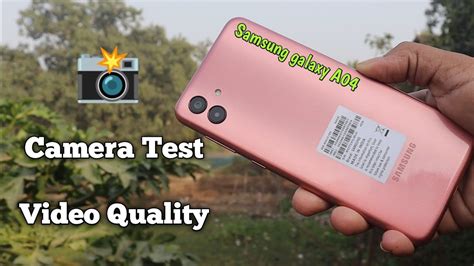 Samsung Galaxy A04 Camera Test And Video Quality Test 📸 Youtube