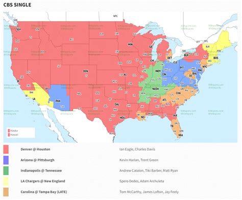 2023 NFL Season: Week 13 TV coverage maps, commentators, open thread ...