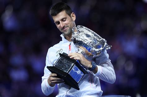 Novak Djokovic Wins Th Australian Open Ties Rafael Nadal With