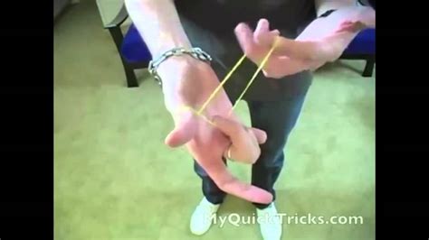 Learn Cool Magic Tricks Rubber Band Through Thumb Revealed 2 Youtube