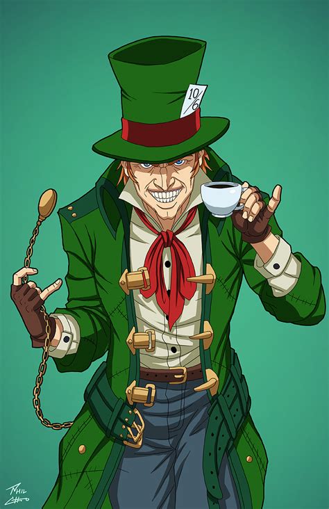 Mad Hatter E 27 Enhanced Commission By Phil Cho On Deviantart