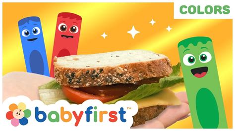 Toddler Learning Video Color Crew Magic Yummy Sandwich For Kids