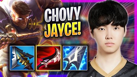 CHOVY IS A MONSTER WITH JAYCE GEN Chovy Plays Jayce MID Vs Syndra