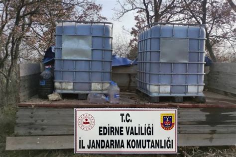 Uzunköprü de 2 bin 200 litre kaçak içki Hürsöz Gazetesi Sondakika