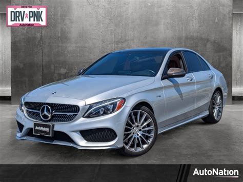 Pre Owned 2018 Mercedes Benz C Class Amg® C 43 4dr Car In Cerritos