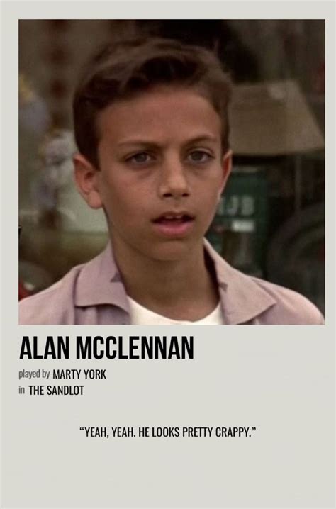 alan mcclennan | The sandlot kids, Yeah yeah sandlot, The sandlot