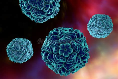 Enterovirus D68 Que Causa Infecciones Respiratorias En Niños Stock De