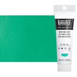 Liquitex Heavy Body Acrylic Bright Aqua Green Oz Tube Jerry S