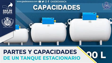 Partes Y Capacidades De Un Tanque Estacionario Youtube