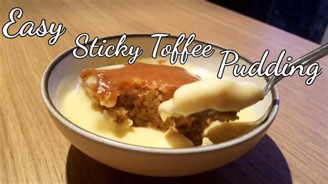 Easy Sticky Toffee Pudding Youtube