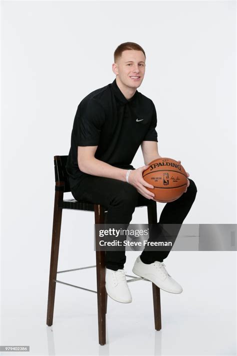 NBA Draft Prospect, Donte DiVincenzo poses for portraits during media ...