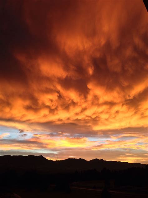 Colorado Springs Sunset! | Sunset, Clouds, Sky