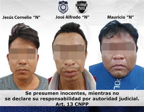 Una Mujer Y Tres Hombres Asegurados Con Armas Droga Y Cartuchos En