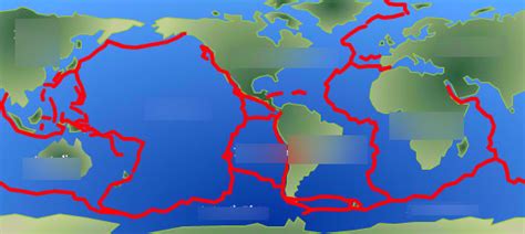 Major Tectonic Plates Diagram Quizlet