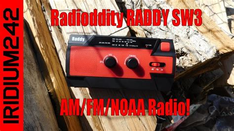 Prepper Communications Raddy Sw Emergency Survival Radio Youtube