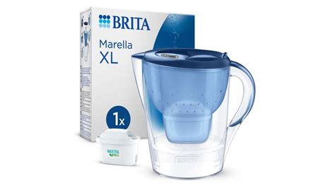 Brita Vorteilspack Wasserfilter Kanne Marella Xl Blau L Online