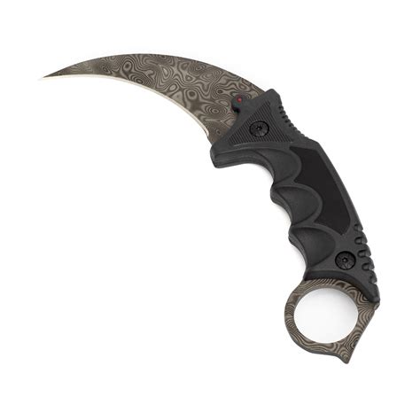 Premium Karambit Damascus Steel Real Cs Custom Made Irl By Lootknife