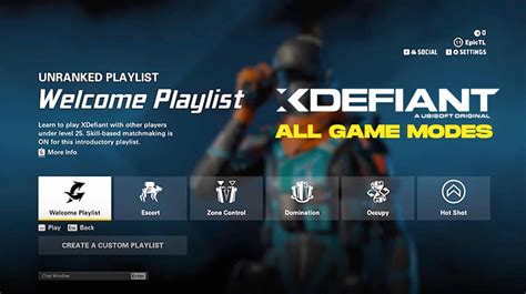 XDefiant Guide All Preseason Game Modes