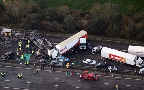 M5 Crash Kills Several And Injures Dozens Near Taunton Somerset