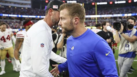 Nfl Networks Steve Wyche Los Angeles Rams Head Coach Sean Mcvay Could