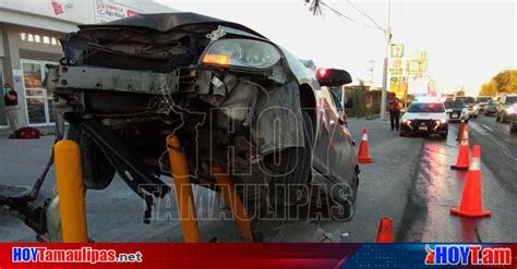 Hoy Tamaulipas Accidentes En Tamaulipas Accidente En Bulevar Hidalgo