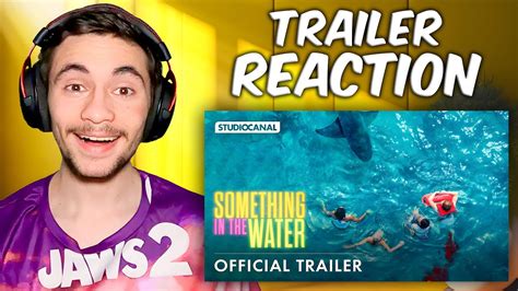 SOMETHING IN THE WATER 2024 Trailer Reaction Un REQUIN Face à Un