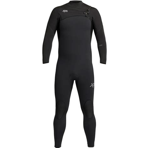 Xcel Mens Comp Mm Chest Zip Wetsuit Mn Zxc B Black