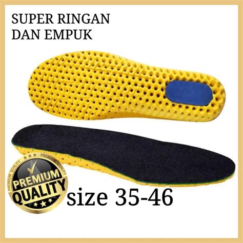 Jual 1 Pasang Insole Sepatu Sport Sol Sepatu Ringan Empuk Honeycomb