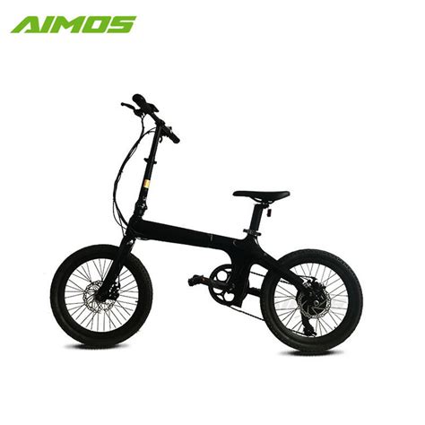 Inch Carbon Fibre Fiber Frame Foldable Electric Bicycle Electric