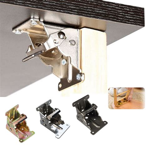 Folding Table Chair Leg Hinges Degree Self Locking Bracket Hinge