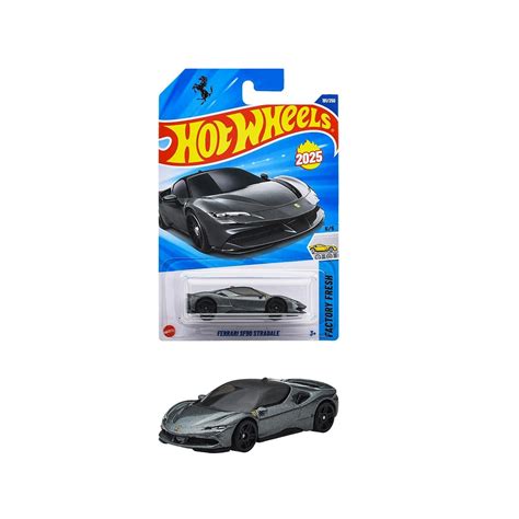 Ferrari SF90 Stradale Gris HOT WHEELS BASICO 1 64 RCimportstore