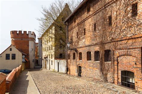 Streets of Old Town in Torun, Poland Editorial Photography - Image of gothic, destroyed: 119437967