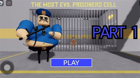 Roblox Barrys Prison Run Story Obby Hard Mode Walkthrough And Boss