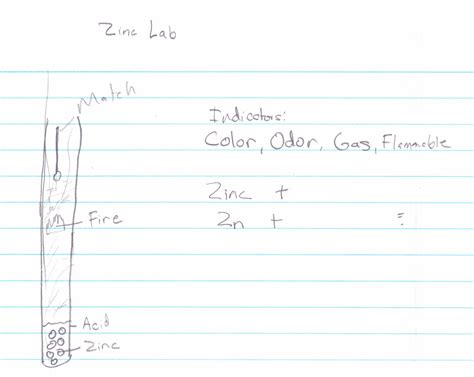 Zinc Lab 4913 Nihars Science Notebook