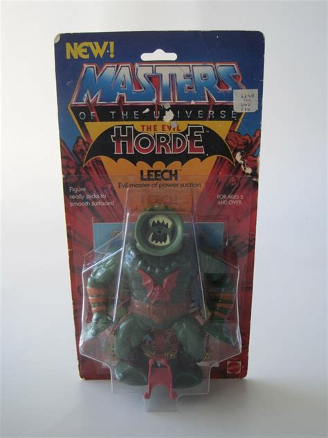 Mattel He Man Motu Back Carded Leech